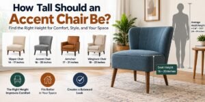 How Tall Should an Accent Chair Be? The Easy Height Guide