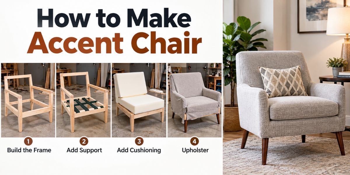 How to Make Accent Chair: Easy DIY Guide for a Stylish Home