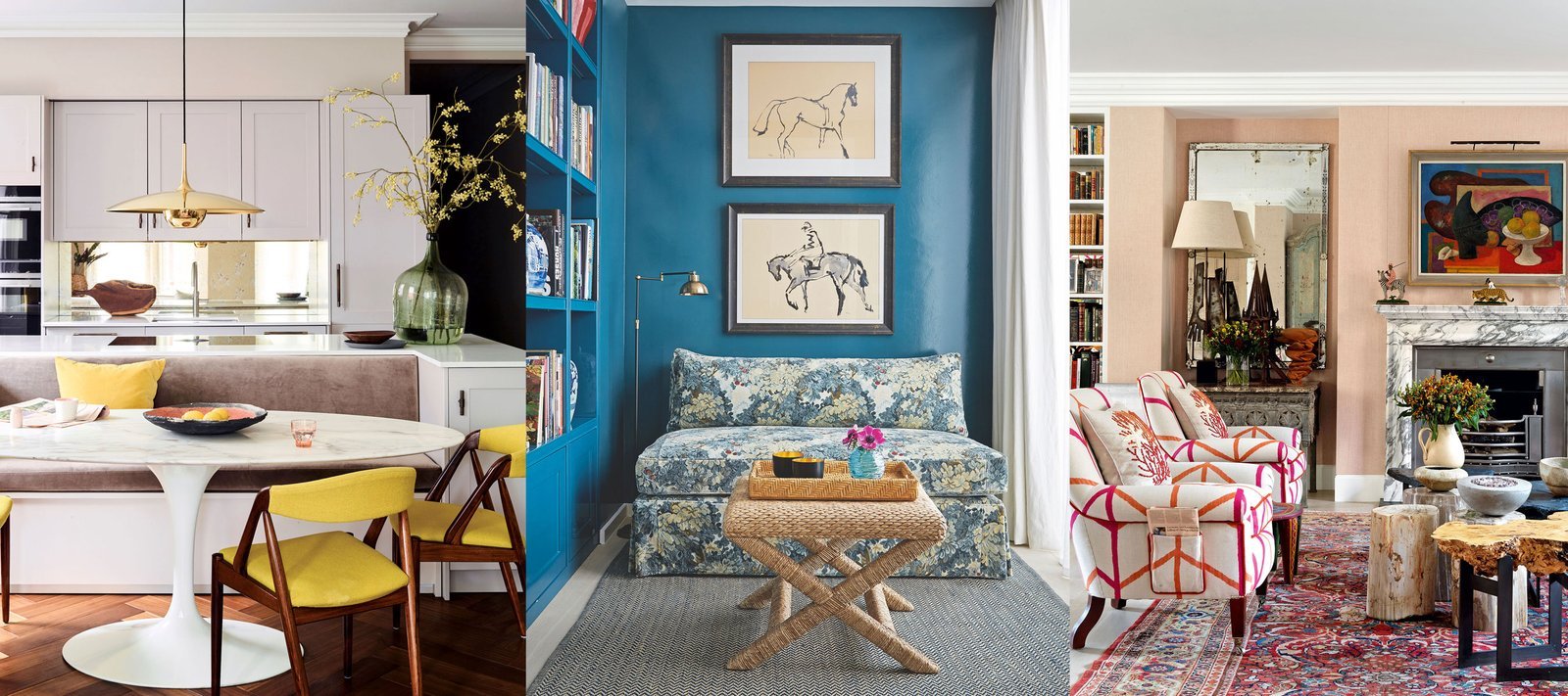 A modern dining chair styled perfectly within a cozy and bright living room space.