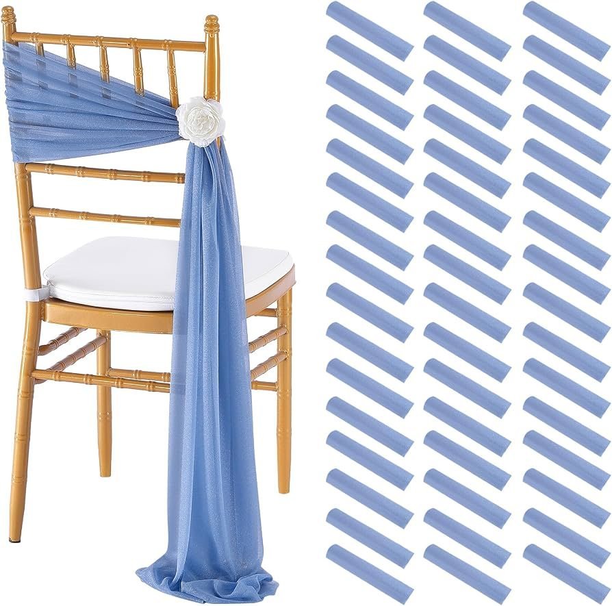 A dining chair is pulled out from a table with enough walking clearance behind it.