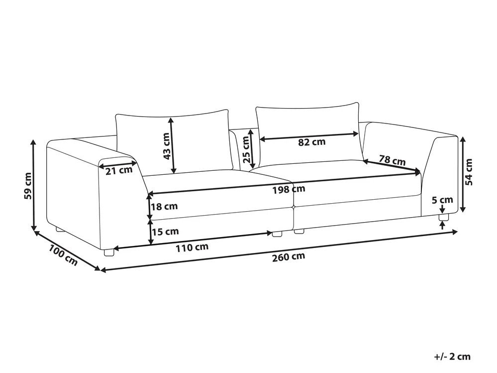 Measuring a doorway to ensure a new three-seater sofa will fit properly.