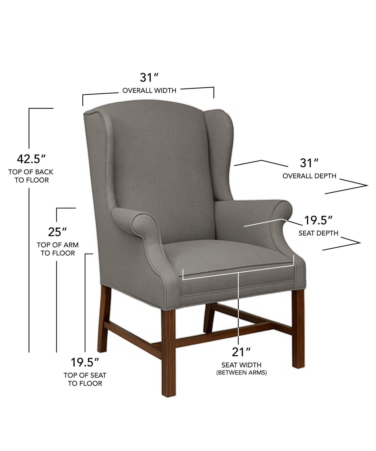 A single stylish dining chair set in a clean and modern room.