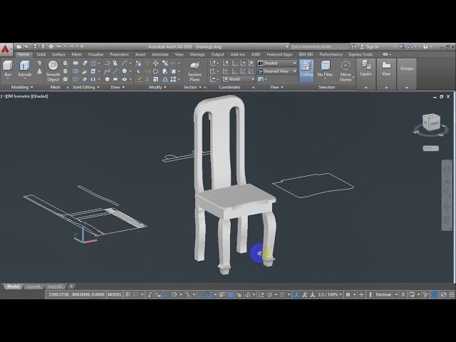 A designer troubleshooting technical drafting errors on an AutoCAD workstation.