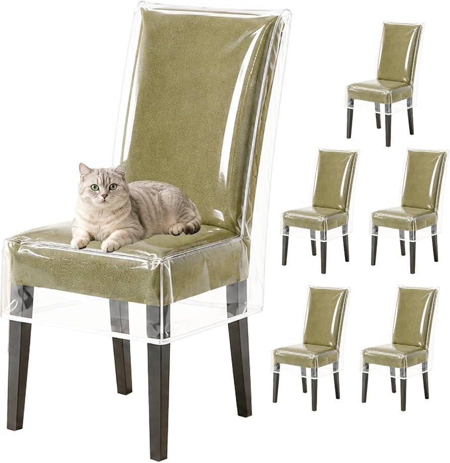 A dining chair completely and securely wrapped for safe transport.