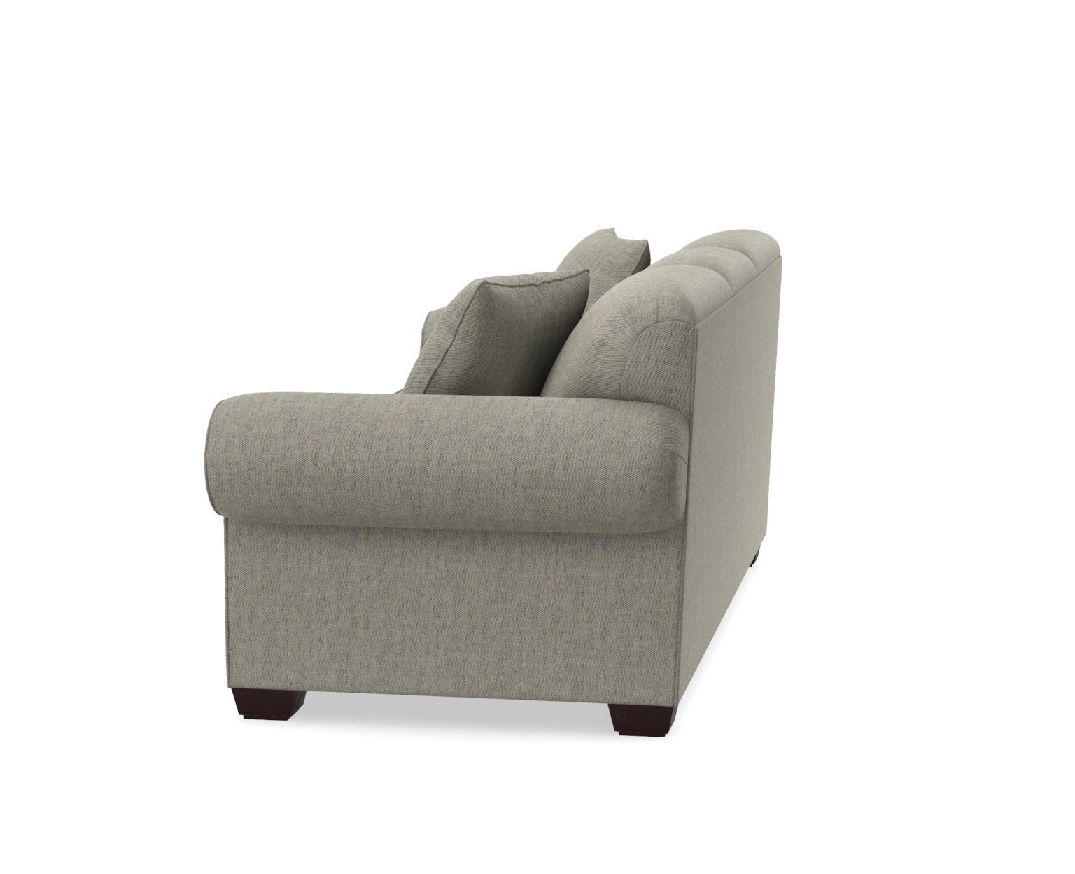 Detailed furniture blueprints showing the structural differences between a chair and sofa.