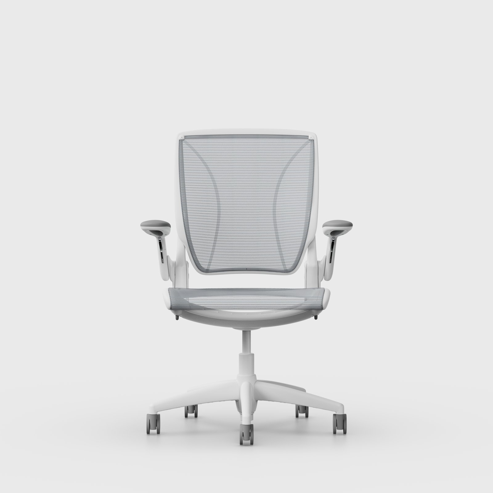 A stool and an ergonomic office chair highlighting the difference in design and purpose.