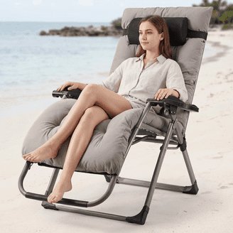 Two different types of reclining chairs compared for optimal nap support and comfort.