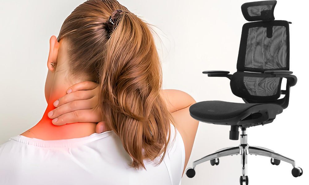 Comparing an attachable headrest and exercise tools for managing neck pain.