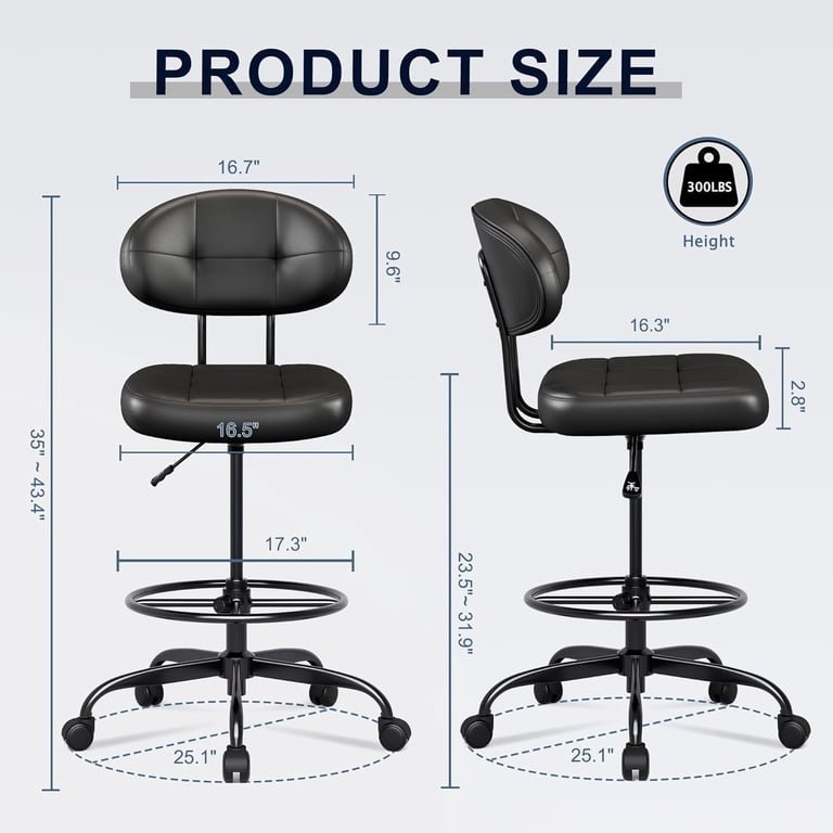 Two different types of armless side chairs arranged in a modern living space.