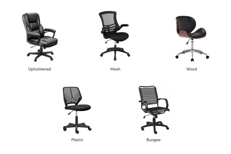A person testing the seat depth of an ergonomic chair for proper spinal alignment.
