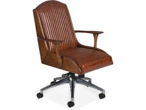 A comfortable swivel lift chair sits in a bright and modern living room.