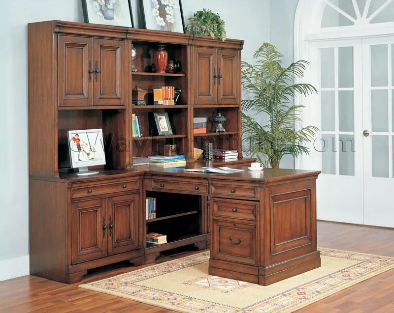 An ergonomic desk setup demonstrating proper posture for a healthy home office.
