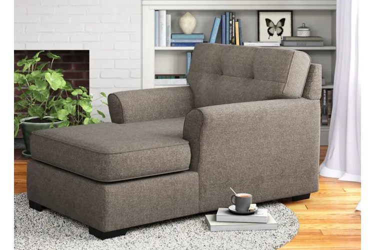 Functional living room chair demonstrating correct dimensions and placement