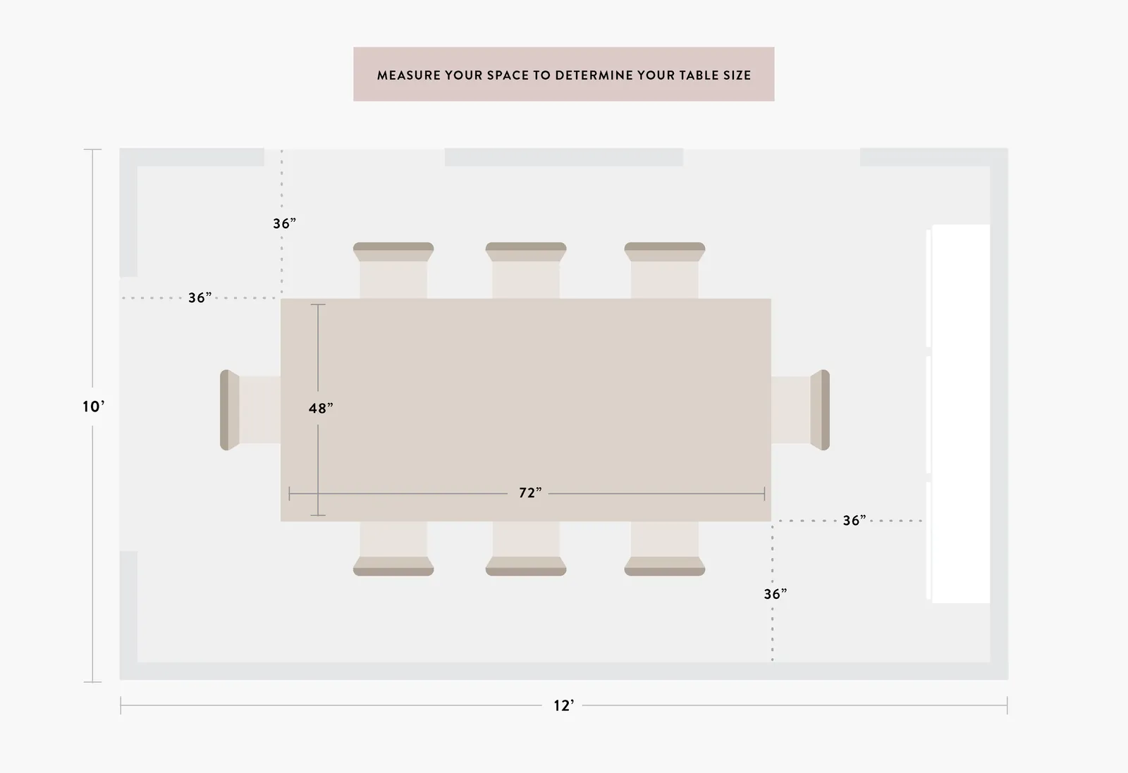 Inspecting the reinforced corner joints of a quality dining table.