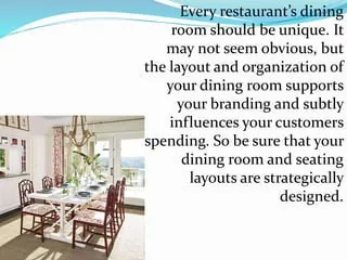 Measuring the space around a dining table to ensure proper room clearance.