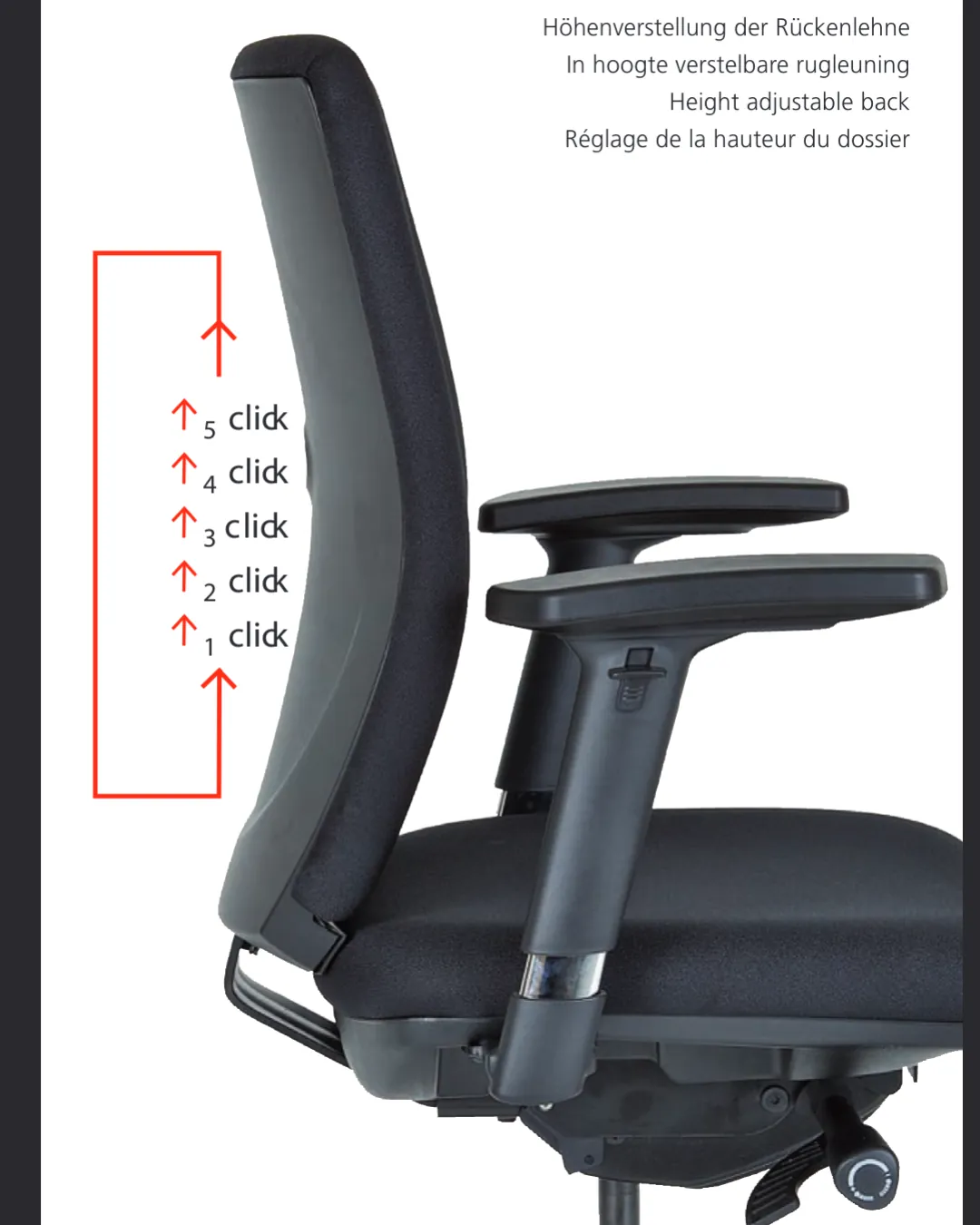 New gas cylinders for a swivel chair placed on a clean workspace.