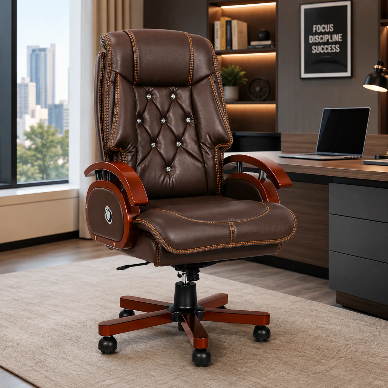 Person experiencing back pain from poorly fitted mesh office chair