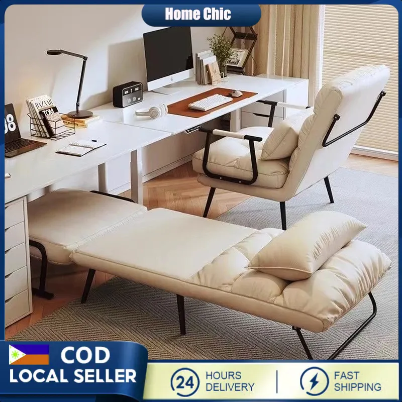 A recliner chair placed incorrectly too close to a wall preventing full movement.