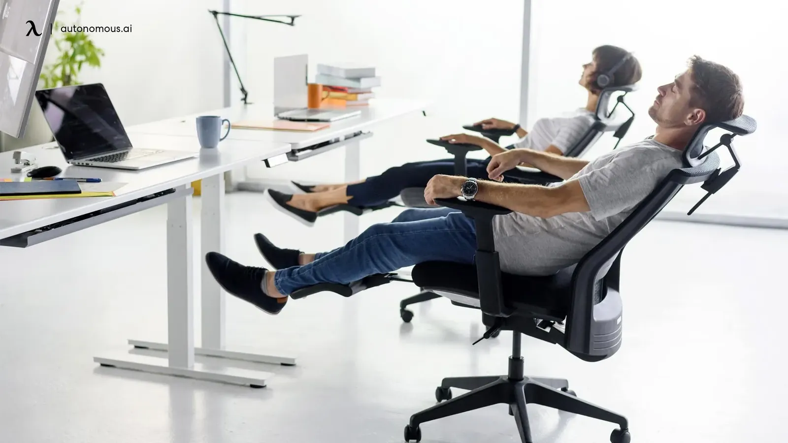Various types of sleeping chairs including recliners and chaise lounges in a showroom.